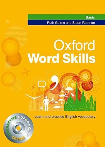 3PCS Full Color Oxford Word Skills Basic / Intermediate / Advanced Learn and Practise English Vocabulary Textbook Workbook