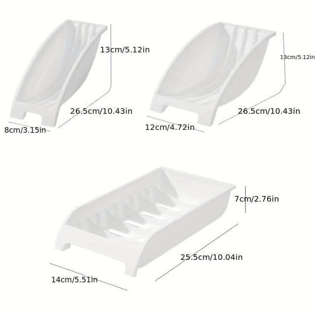 1pc New Plate Drying Rack Kitchen Cabinet Organizer Bowl Pot Lid Stand Dish Shelf Storage Holder Drainer Tray Kitchen Accessorie