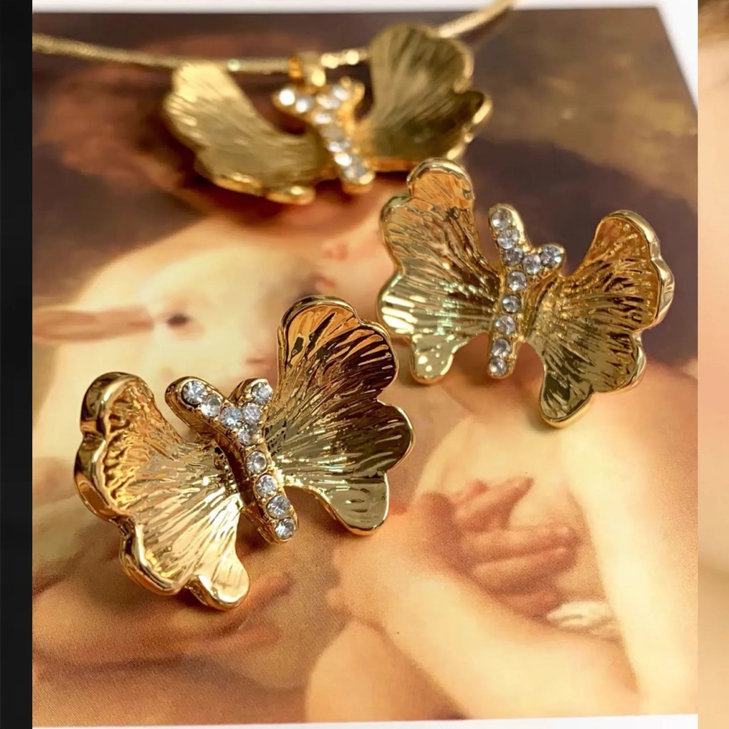 Trendy Jewelry Elegant Temperament Metal Flower Earrings For Women Female Gifts Delicate Design Ear Accessories Hot Selling