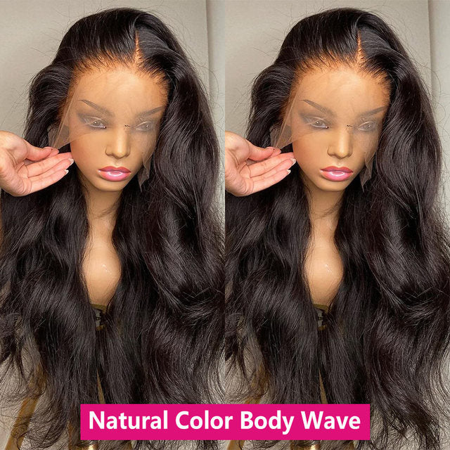 13x4 Chocolate Brown Straight Lace Front Wig 220% Hd Transparent Lace Frontal Wig Pre Plucked Colored Human Hair Wigs For Women