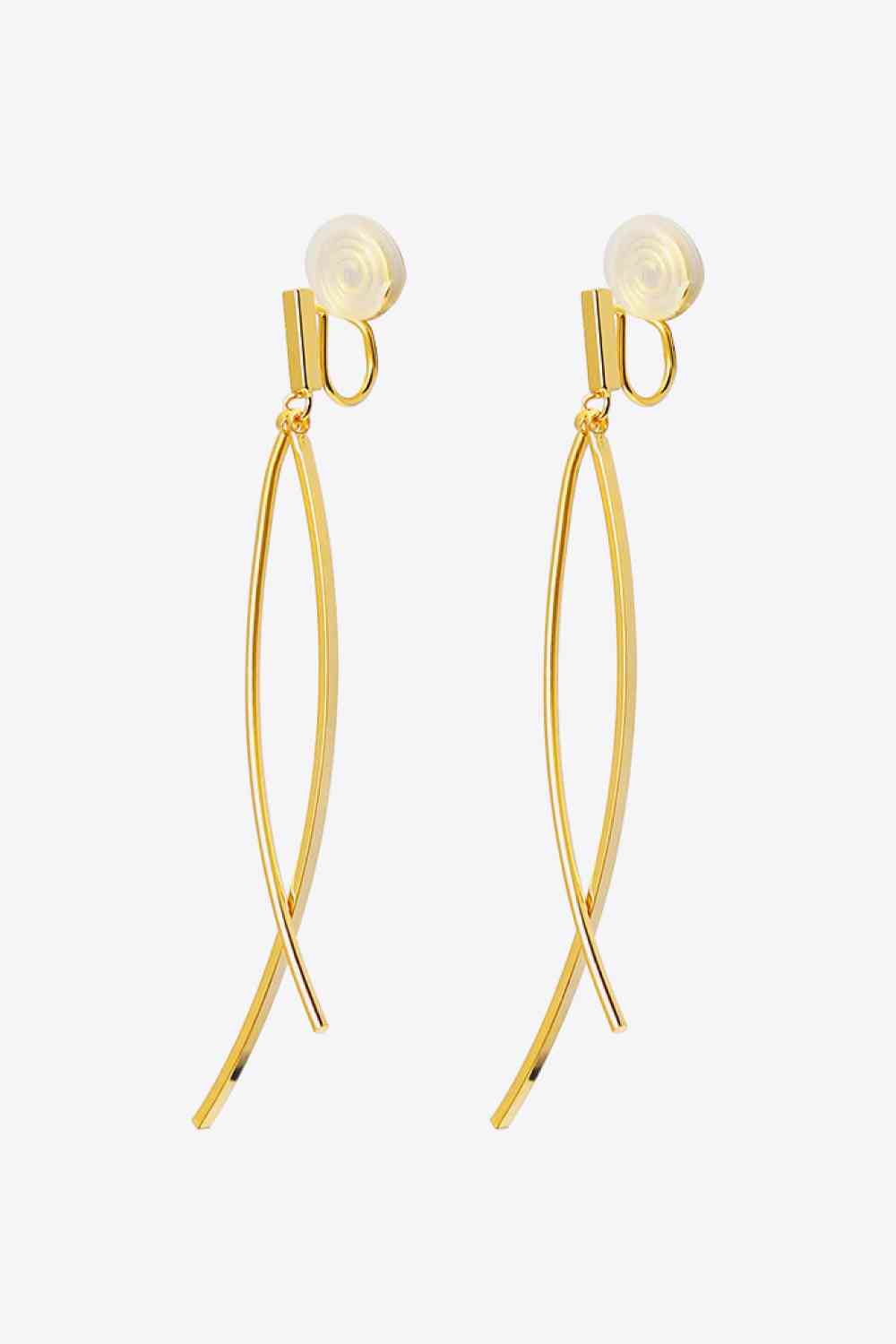 18K Gold Plated Clip-On Earrings