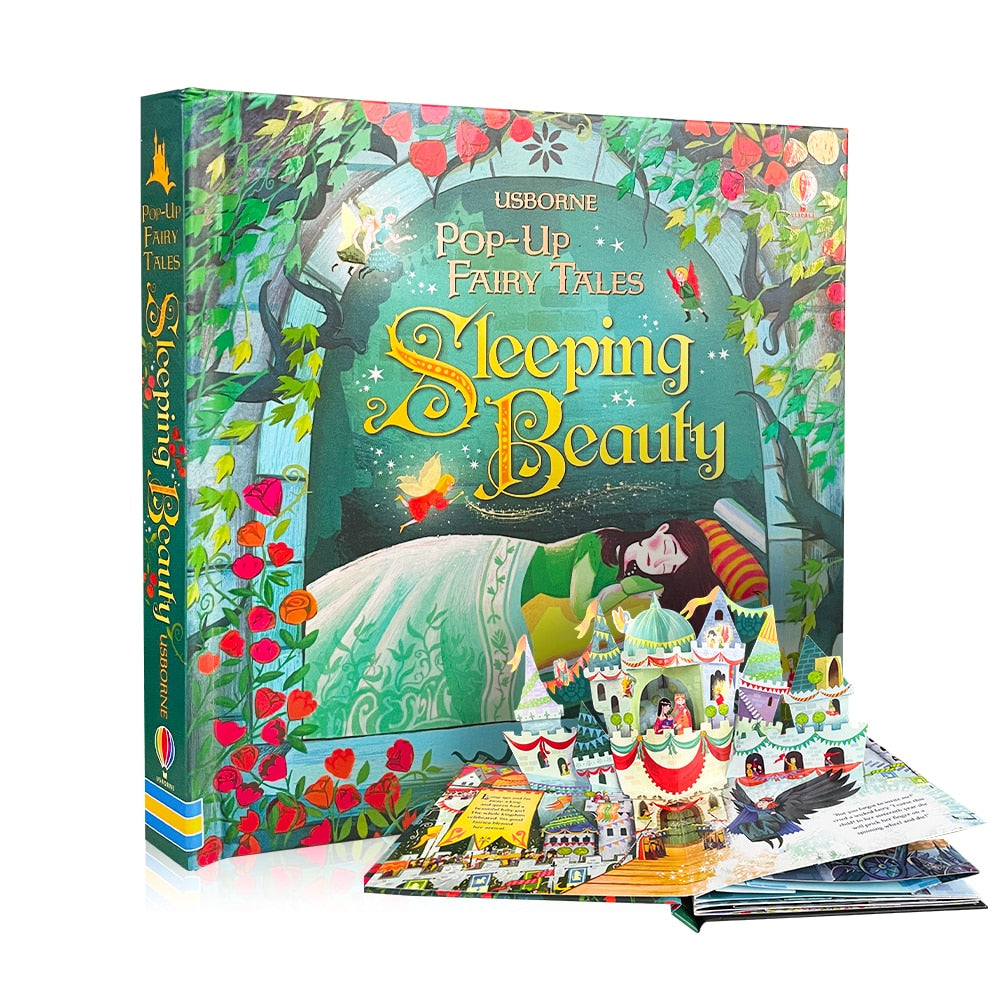 Usborne Pop-Up book Fairy Tales 3D English Book Bedtime Story children's book