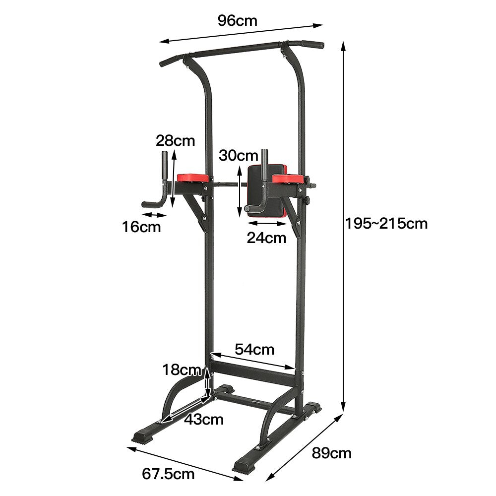Multifunctional Household Single Parallel Bars Indoor Fitness Equipment Horizontal Bar Pull-up Adjustable Backrest Cushion