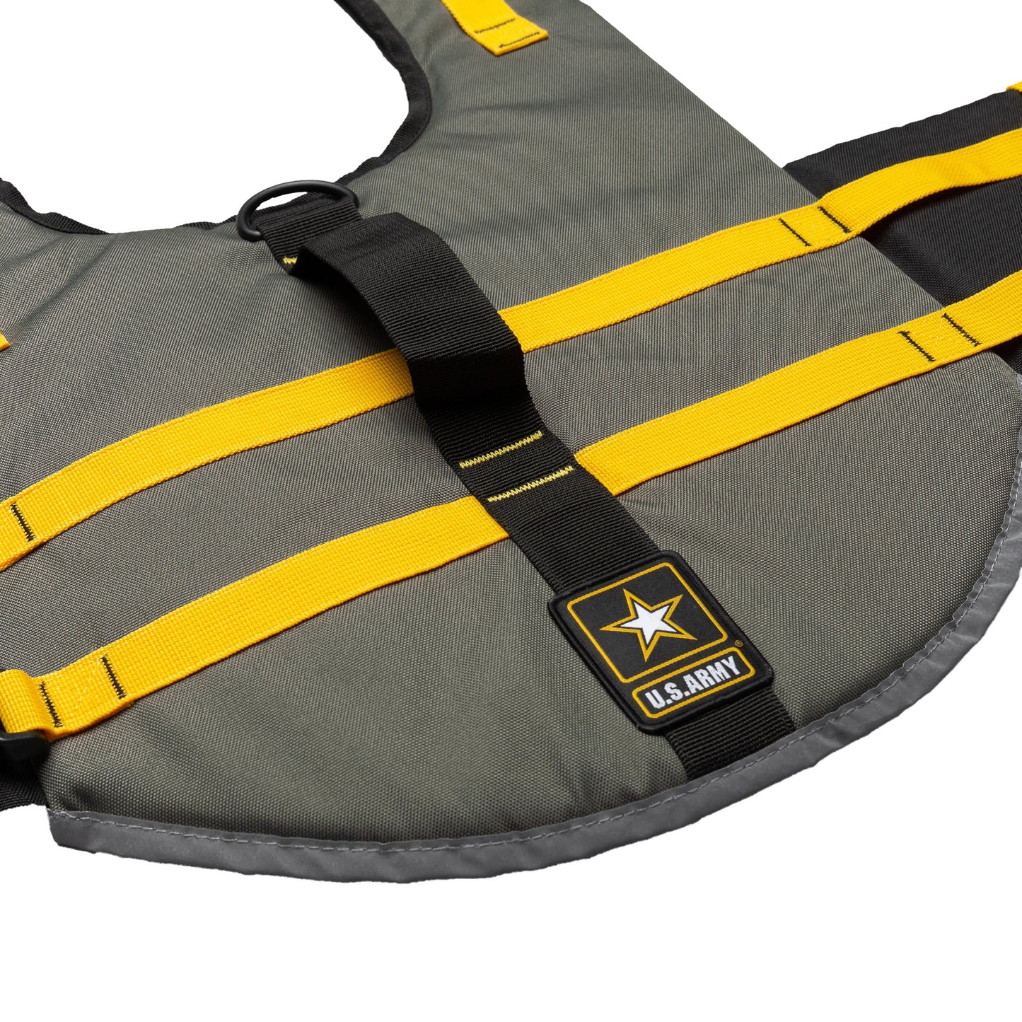 US Army Dog Life Vest - Dark Camo