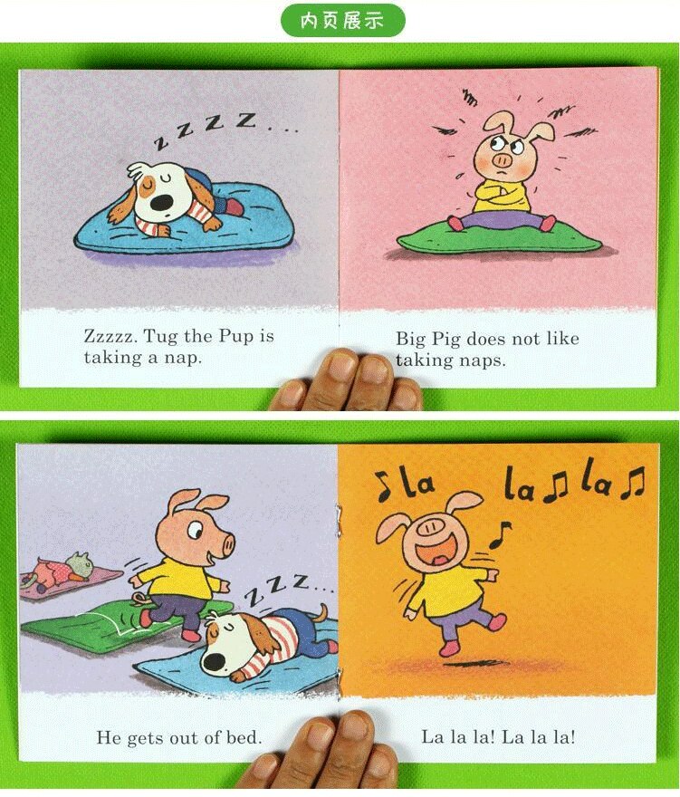 84 books 7 sets I Can Read series Phonics natural spelling picture English Book Children kids pocket story book Age 0-6