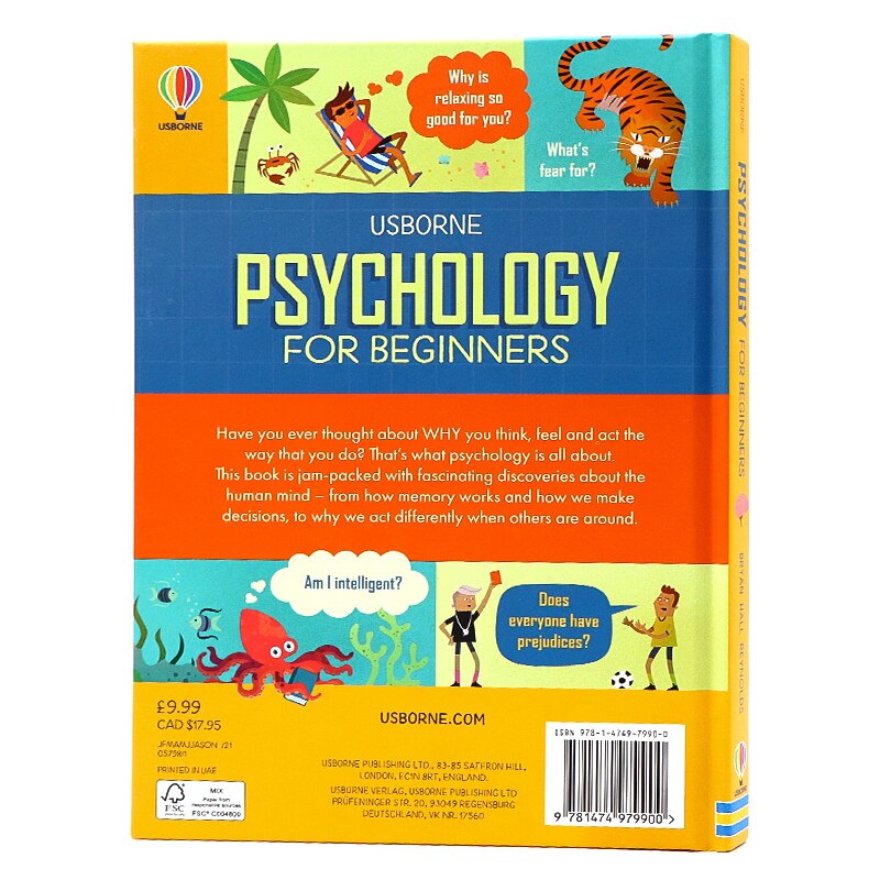 Usborne Psychology for Beginner 7 books