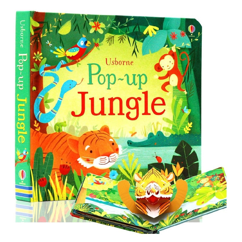 Usborne Pop-Up book Fairy Tales 3D English Book Bedtime Story children's book