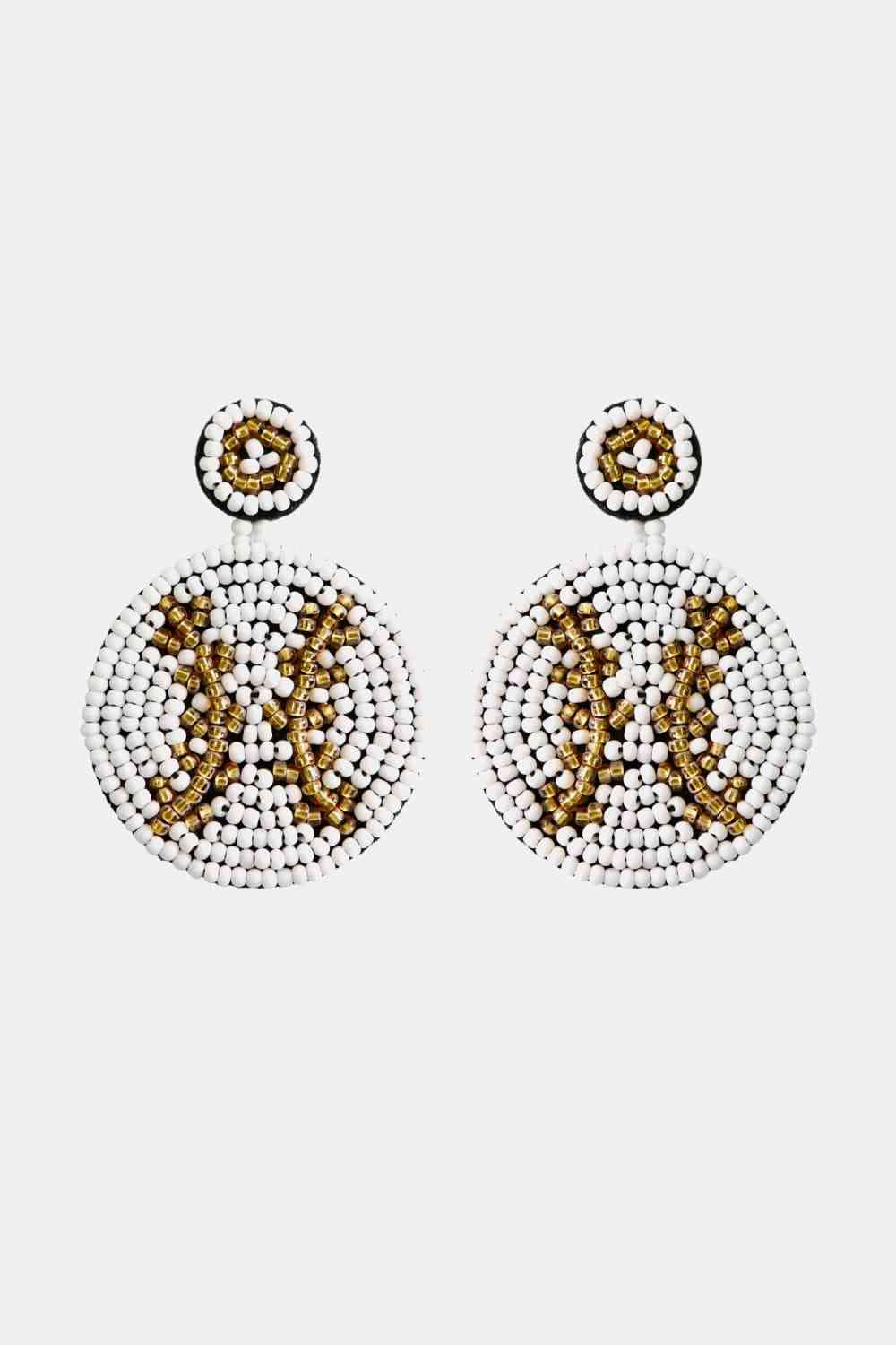 Round Shape Dangle Earrings