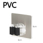 304 Stainless SteelWall Mounted Mop Broom Holder Adhesive Multi-Purpose Hooks Broom Hanger Kitchen Bathroom Accessorie Hook Rack
