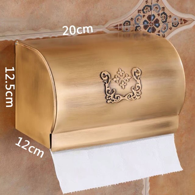 Bathroom Tissue Box Wall Mounted Tissue Cartridge Paper Towel Dispenser Home Toilet Paper Holder Kitchen Roll Paper Toilet Rack