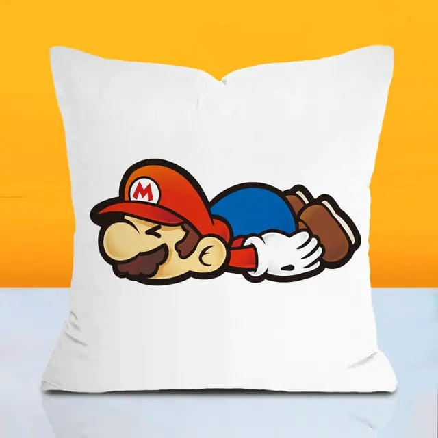 Super Mario Bros Pillow with Cover