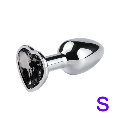 Mini Sexy Jelly Color Metal Anal Plug