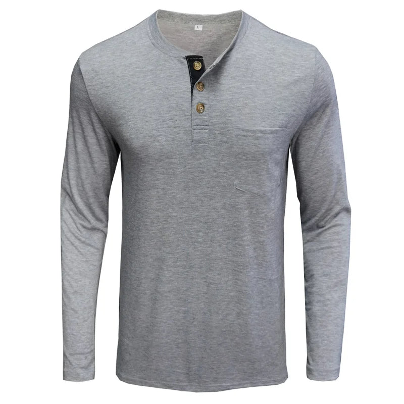 Men Fashion Casual T-Shirts Long Sleeve Tops For Man Soild O Neck Shirts Elastic Gym T Shirt Soccer Tees Streetwear Man Clothing