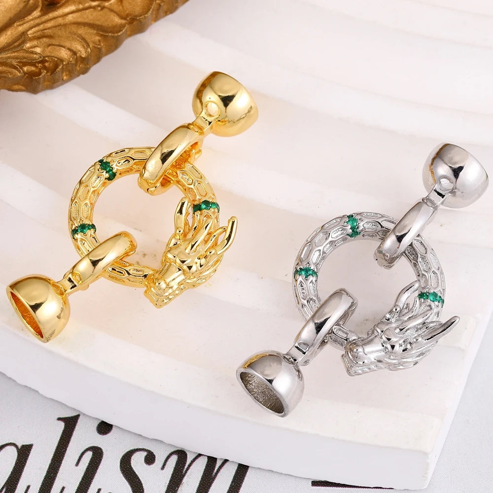 Juya DIY Needlwork Bead Jewelry Making Accessories Decoration Pearls Fittings Luxury Connector Clousure Fastener Clasps Supplies