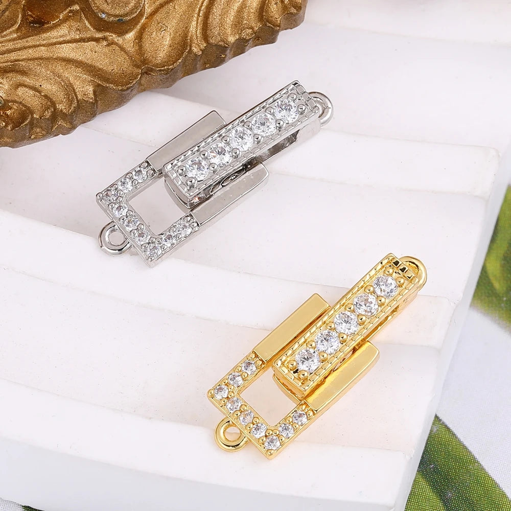 Juya DIY Needlwork Bead Jewelry Making Accessories Decoration Pearls Fittings Luxury Connector Clousure Fastener Clasps Supplies