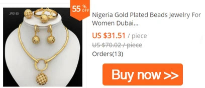 GZJPEI Shiny White Zircon Jewelry Set Italy Nigeria Wedding Jewellery 18K Gold Plated Big Necklace Bracelet Long Drop Earring