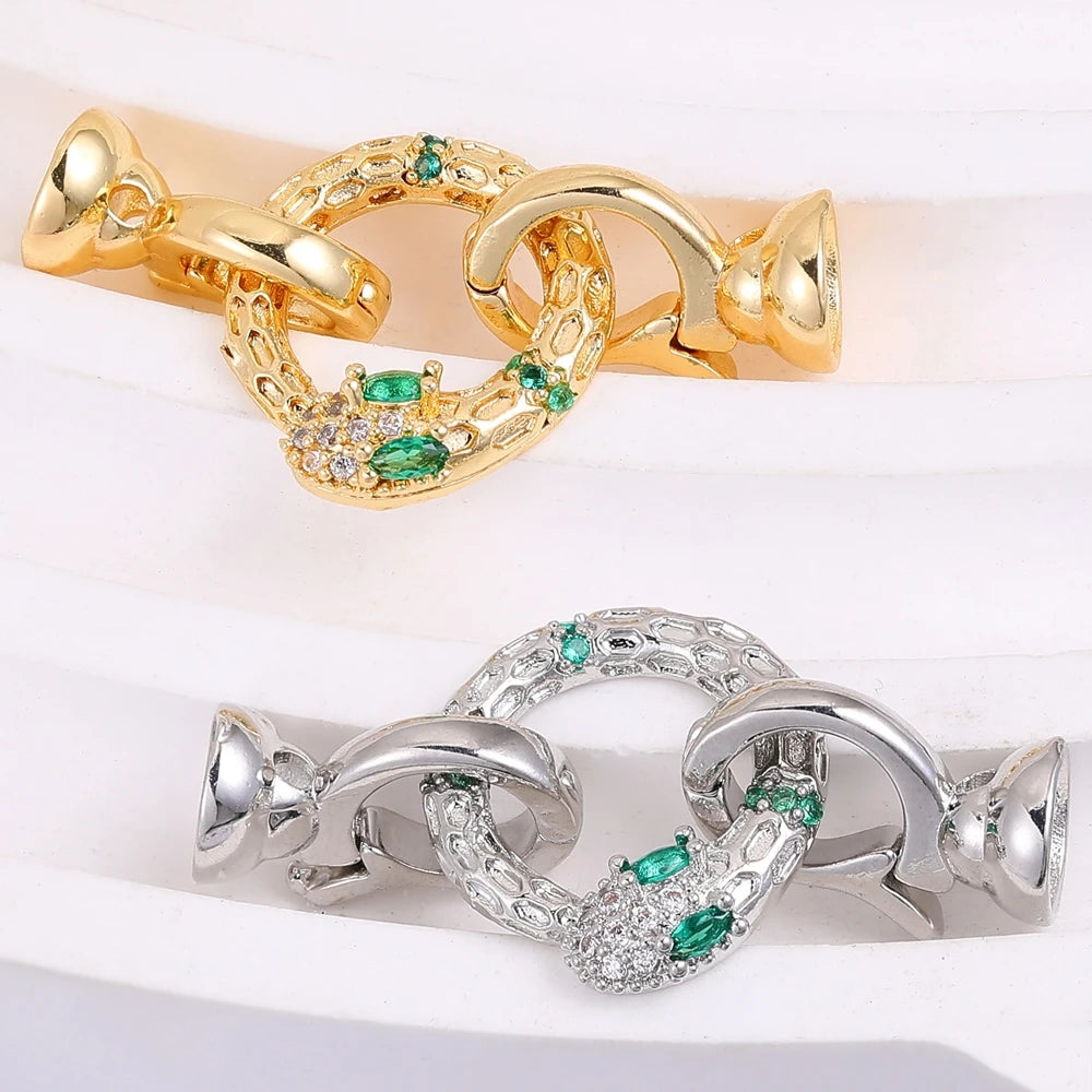 Juya DIY Needlwork Bead Jewelry Making Accessories Decoration Pearls Fittings Luxury Connector Clousure Fastener Clasps Supplies