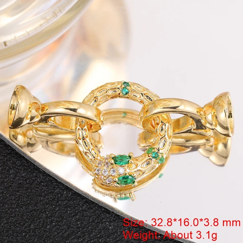 Juya DIY Needlwork Bead Jewelry Making Accessories Decoration Pearls Fittings Luxury Connector Clousure Fastener Clasps Supplies