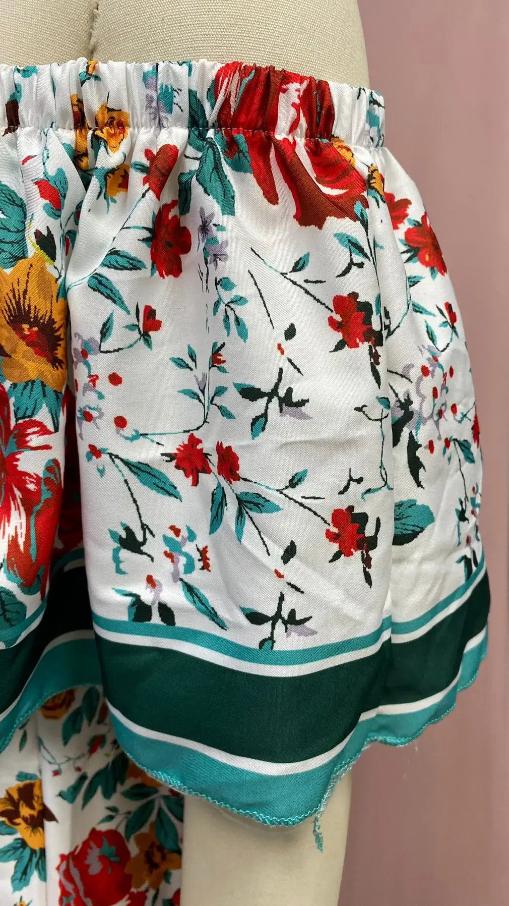 Boho Dress Women's One Shoulder Dress with Sexy and Fashionable Printed Long Style, Large Display, Summer New