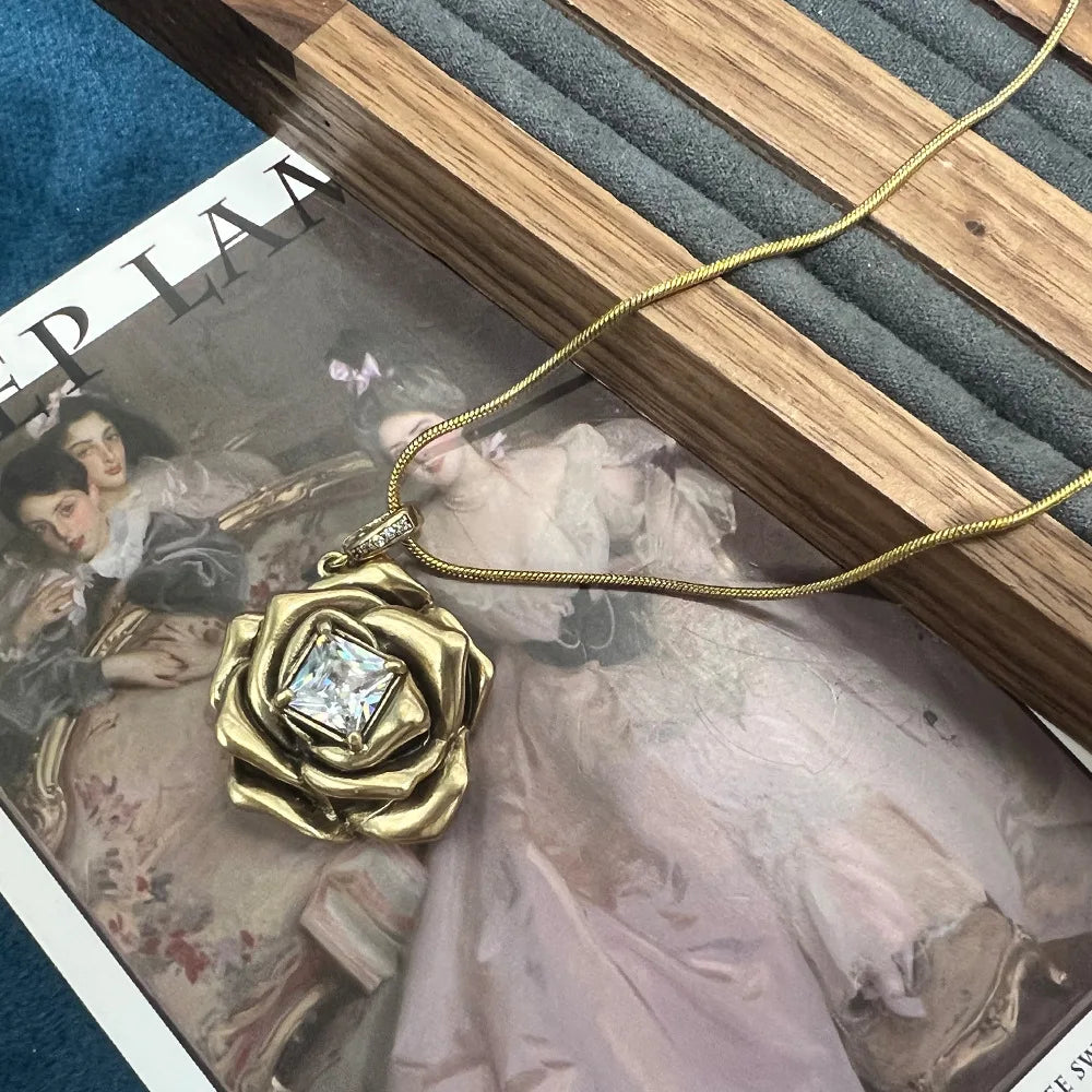 Trendy Jewelry Elegant Temperament Metal Flower Earrings For Women Female Gifts Delicate Design Ear Accessories Hot Selling