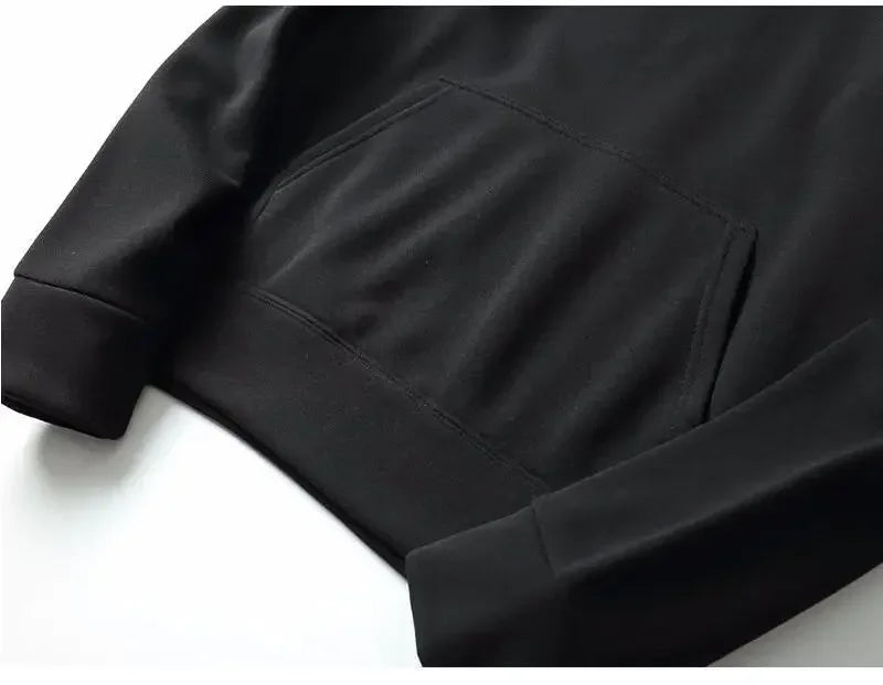 Fashionable men's sportswear set 2025 Spring and Autumn New outdoor men's casual pullover + jogging Pants two-piece set