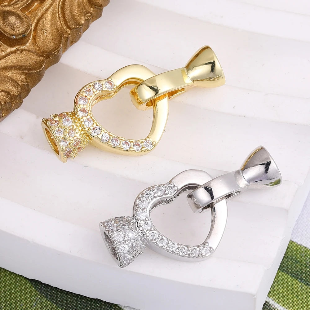 Juya DIY Needlwork Bead Jewelry Making Accessories Decoration Pearls Fittings Luxury Connector Clousure Fastener Clasps Supplies