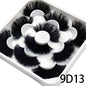 5 Pairs 25mm 3D Mink Lashes Bulk Russian Volume Fluffy Natural False Eyelashes Thick Dramatic Mink Eyelashes Wholesale maquiagem