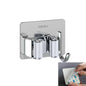 304 Stainless SteelWall Mounted Mop Broom Holder Adhesive Multi-Purpose Hooks Broom Hanger Kitchen Bathroom Accessorie Hook Rack