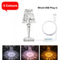 LED Rose Crystal Diamond Night Light