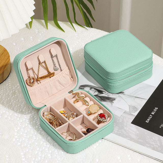 Jewelry Box Zipper Storage