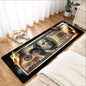 Dollar Money Motorcycle Display Carpet Work Floor Garage Racing Electric Vehicle Mat Entrance Doormat Living Room Rug Home Decor