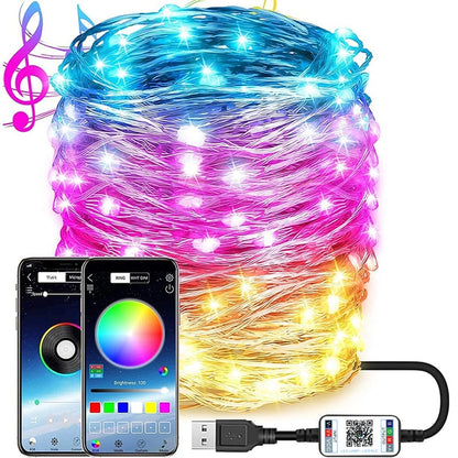 LED String Lights Christmas Smart Lamp