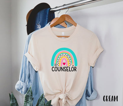 Rainbow Counselor Shirt, Counselor Shirt