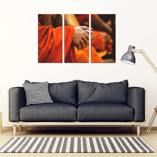 buddha 3 piece wallart