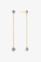 Adored Moissanite Chain Earrings