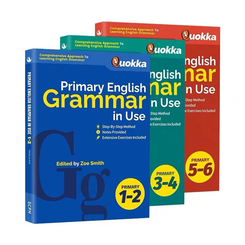 9Volumns/Set Sap Writing Book Grade 1-6 Primary English Grammar in Use Operation Books Notebooks Excercises Book For Kids