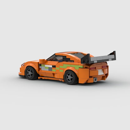 Supra Sports Car Building Blocks Brick