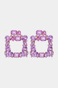 Geometrical Shape Zinc Alloy Dangle Earrings