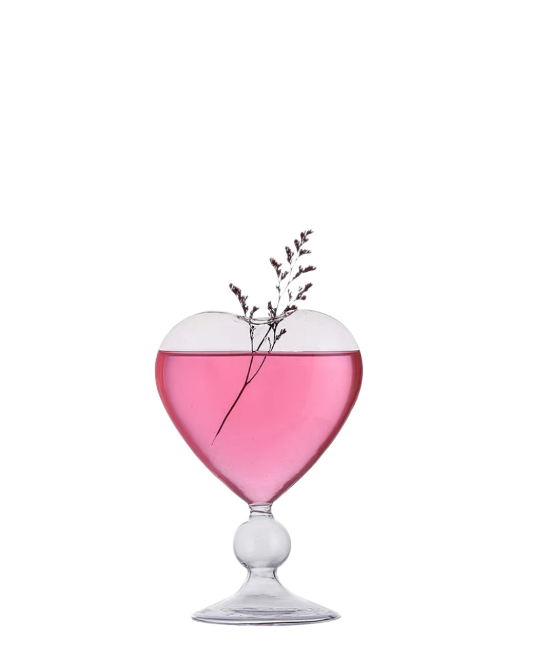 Heart Cocktail Glass