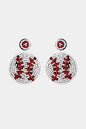 Round Shape Dangle Earrings