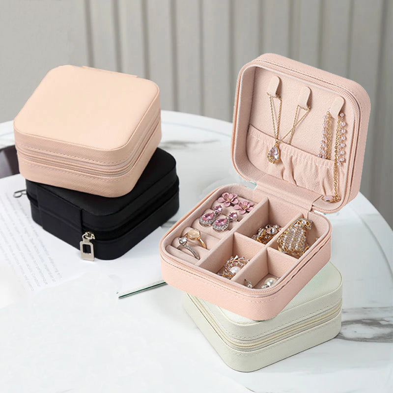 Jewelry Box Zipper Storage