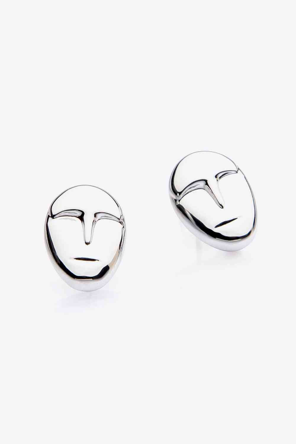 Figure Stud Earrings