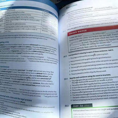 Cambridge English Vocabulary Book English Vocabulary In Use English Learning Artifact Grammar Encyclopedia