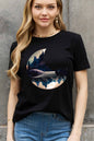 Simply Love Full Size Moon Graphic Cotton Tee