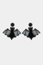 Bat Shape Beaded Dangle Earrings