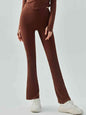 Wide Leg Wide Waistband Long Pants