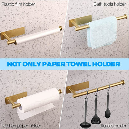 Adhesive Stainless Steel Toilet Paper Holder