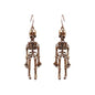 Skeleton Alloy Earrings