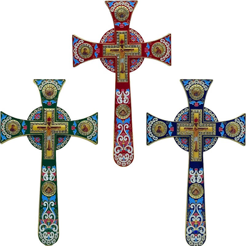 Jesus Crucifix Wall Orthodox Cross Church Ddecoration Christian Decor Russian Orthodox Church Supplies крестик православный