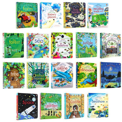 Usborne Peep Inside Series Books (18 Titles)